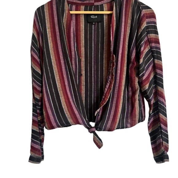 Rails Multicolor Striped Button Down Shirt - Picture 2 of 4